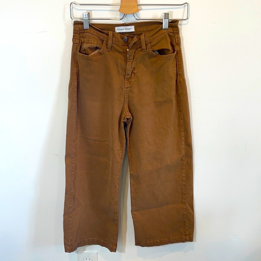 Flying Monkey Cropped flare pants